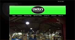 Desktop Screenshot of clarkyscloseouts.com